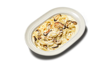 스노잉 트러플 머쉬룸 파스타</br>
Snowing Truffle Mushroom pasta