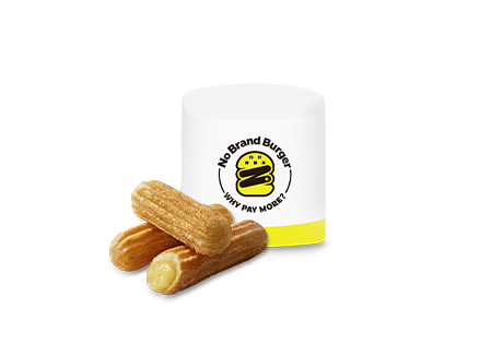 슈크림 츄러스</br>
Cream-Filled Churros